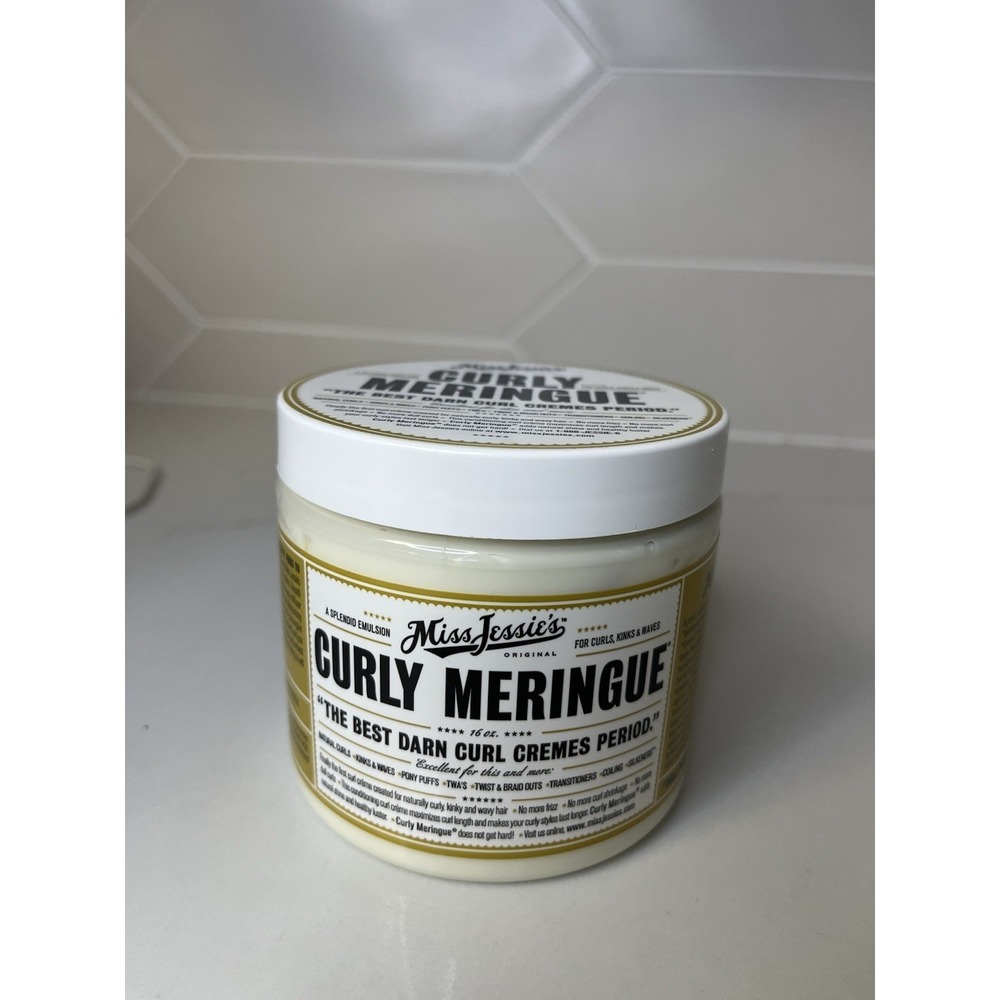 Miss Jessie's Curly Meringue 16oz | Curl Cream | Frizz Control